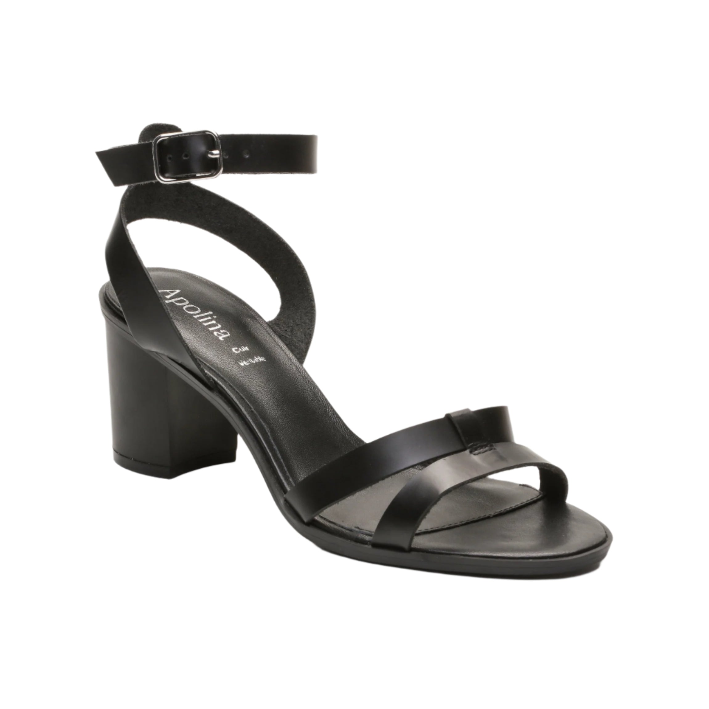 Apolina - Sandales A Talon Oly - Noir