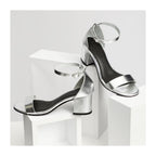 Apolina - Lyria Heeled Sandals - Silver