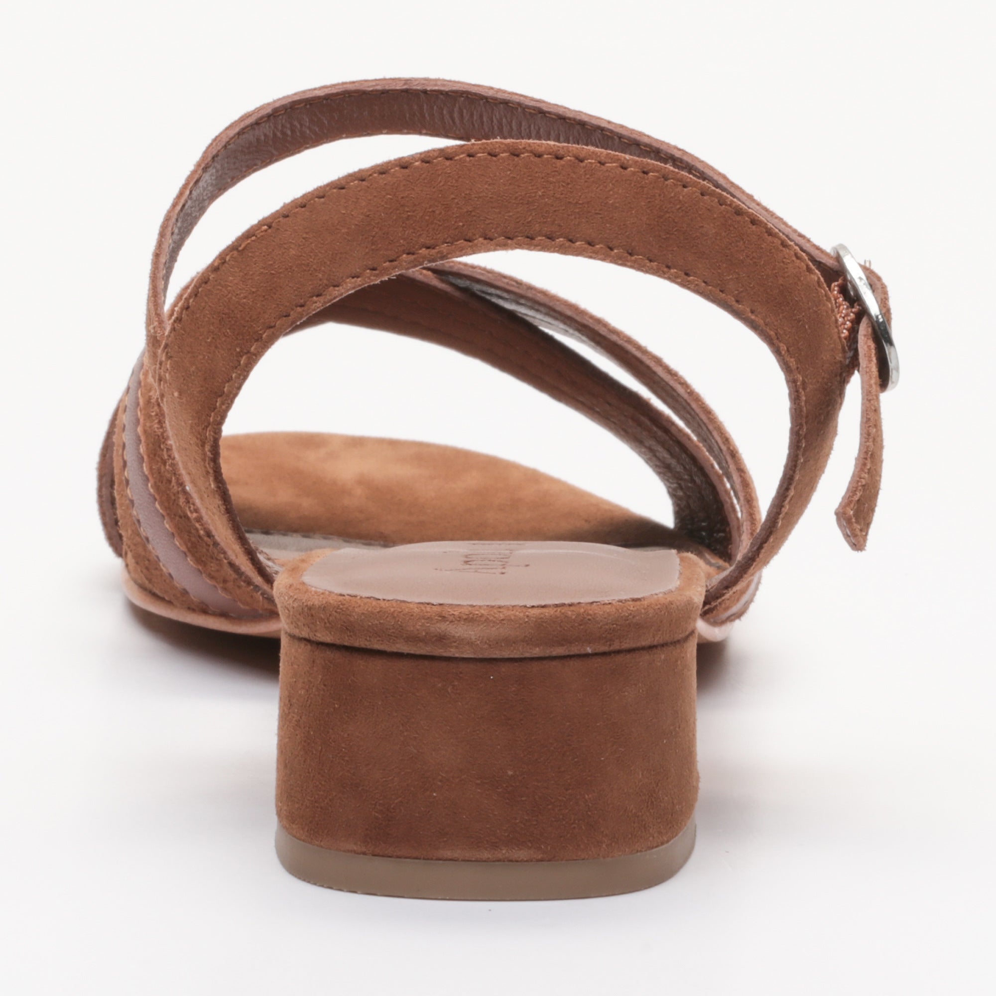 Apolina - Sandales A Talon Claire - Marron