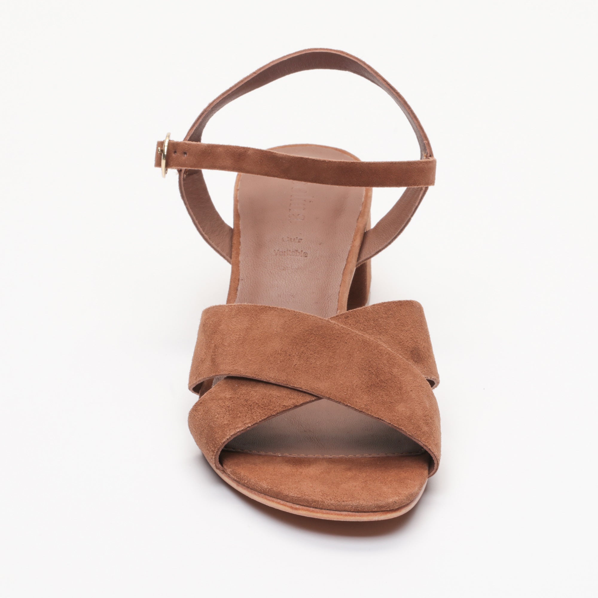 Apolina - Sandales A Talon Fanny - Marron