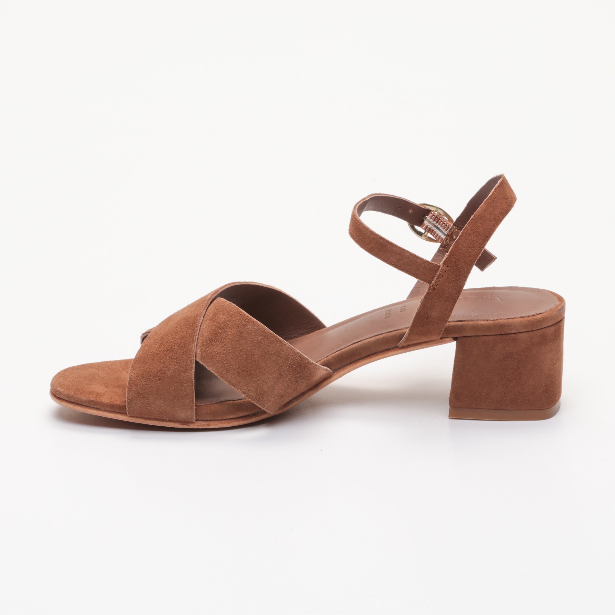 Apolina - Sandales A Talon Fanny - Marron