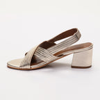 Apolina - Ria Heeled Sandals - Gold