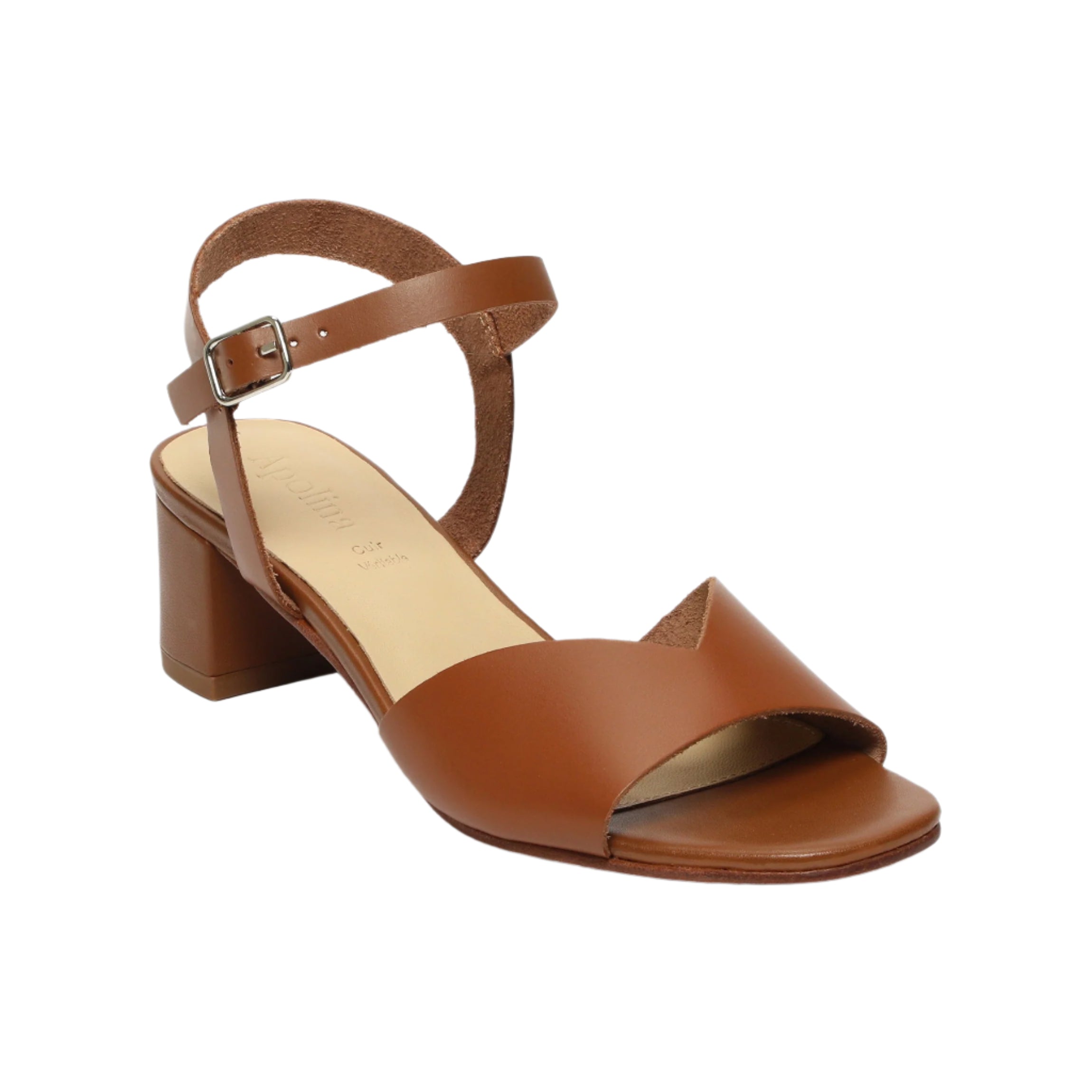 Apolina - Sasha Heeled Sandals - Brown