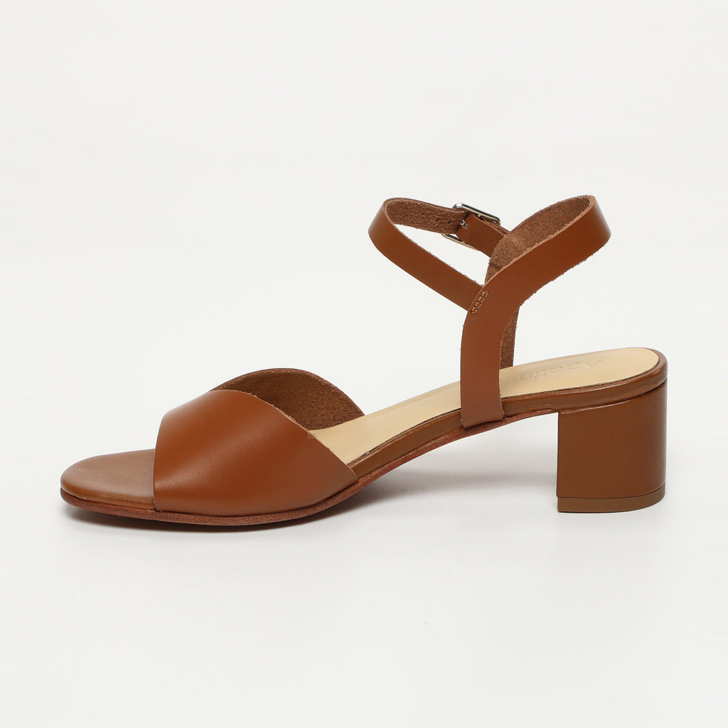 Apolina - Sasha Heeled Sandals - Brown