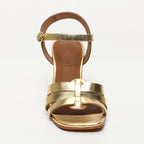 Apolina - Malia Heeled Sandals - Gold