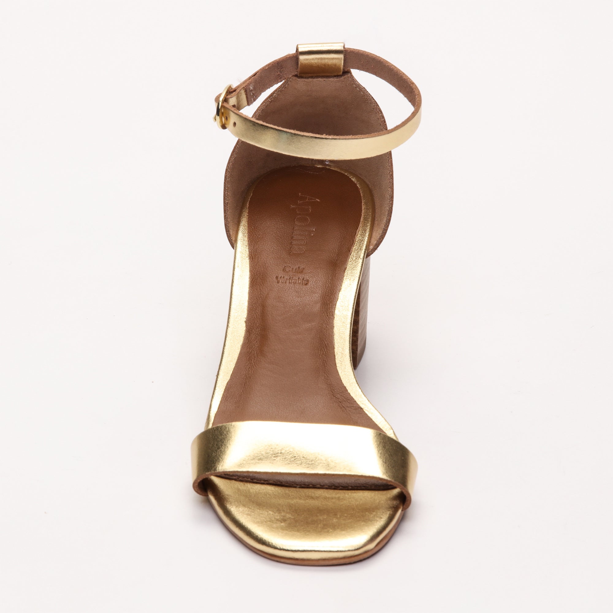 Apolina - Lyria Heeled Sandals - Gold