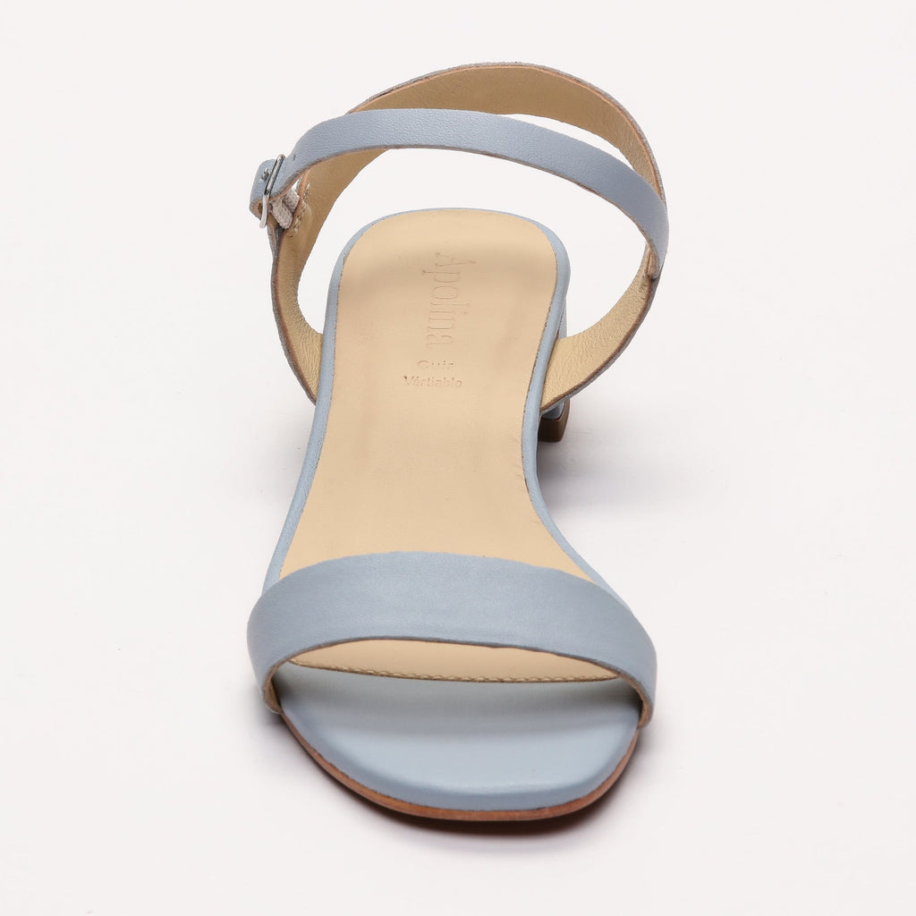 Apolina - Sandales A Talon Rachel - Bleu