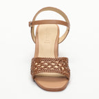 Apolina - Sandales A Talon Romane - Marron