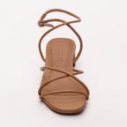 Apolina - Janelle Heeled Sandals - Brown