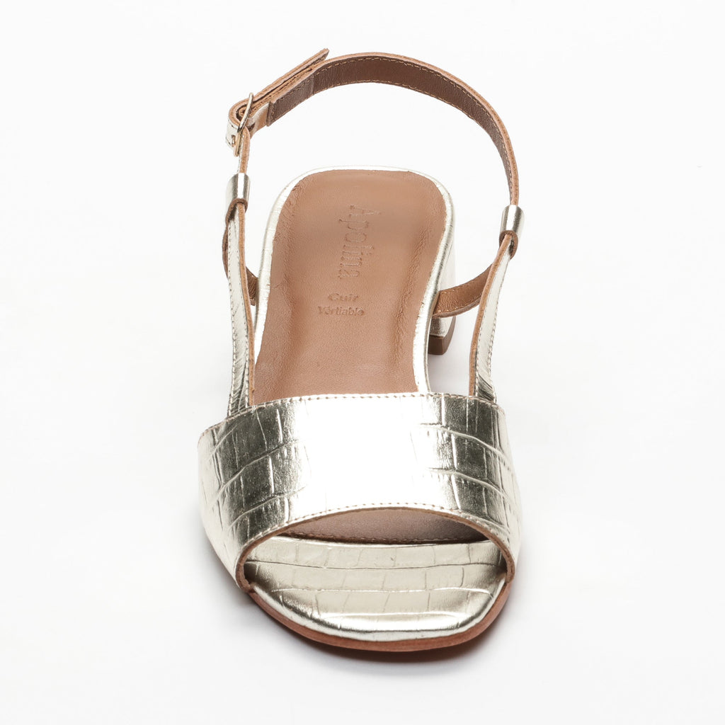 Apolina - Limia Heeled Sandals - Gold