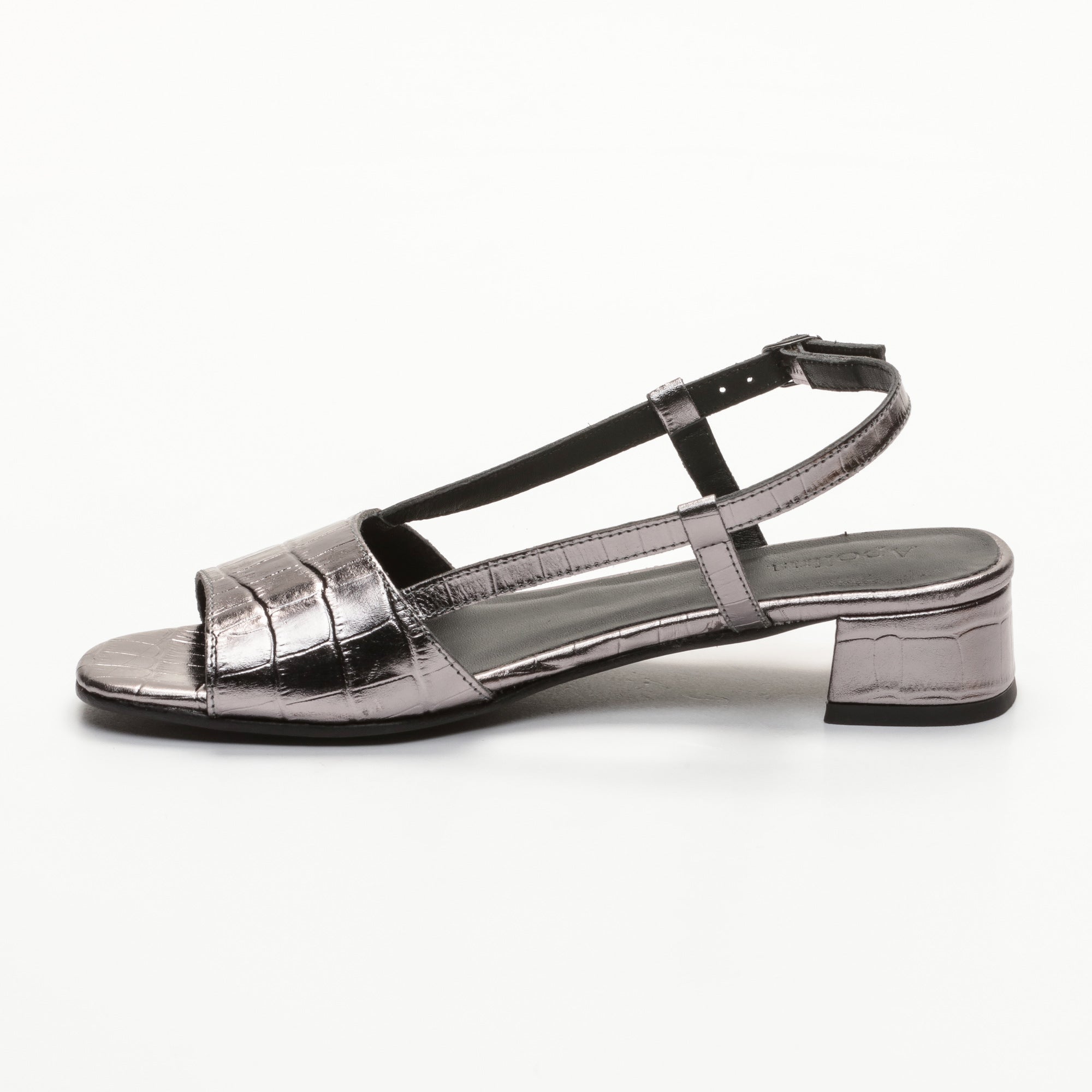 Apolina - Limia Heeled Sandals - Gray