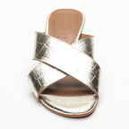 Apolina - Mules A Talon Baudi - Doré