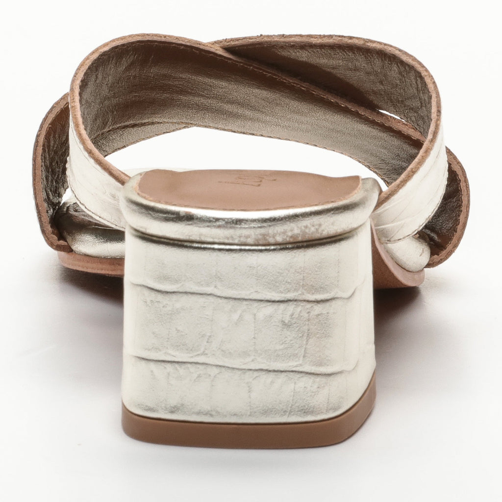 Apolina - Mules A Talon Baudi - Doré