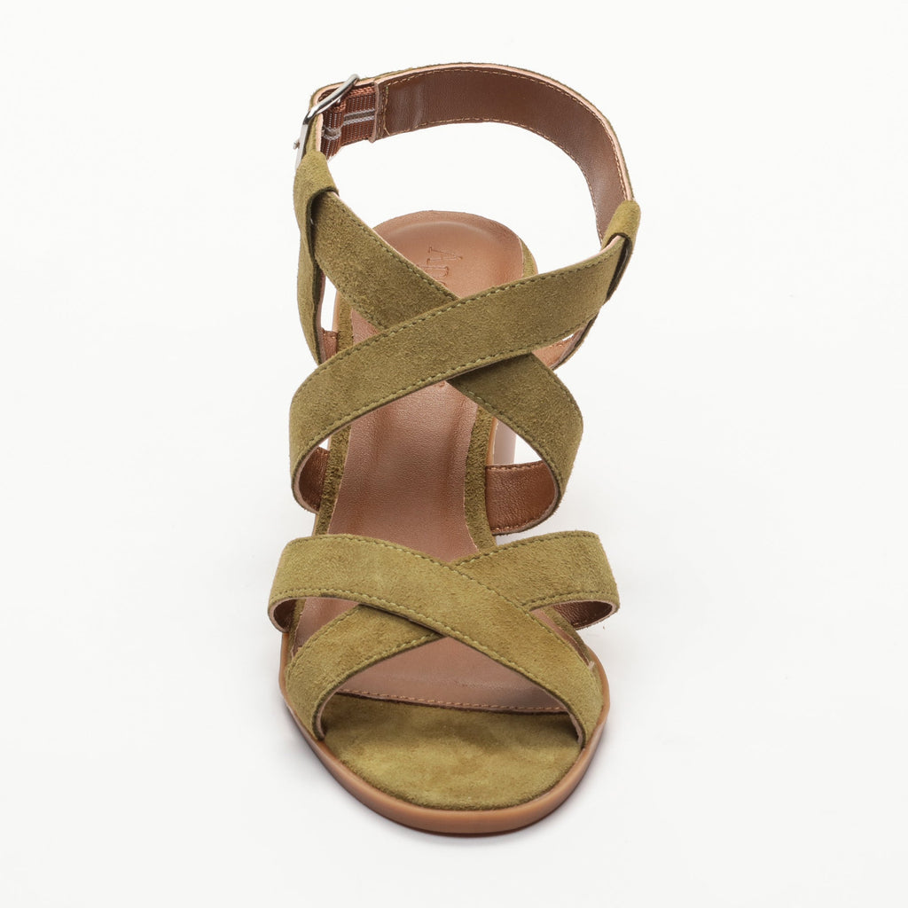 Apolina - Pavi Heeled Sandals - Green