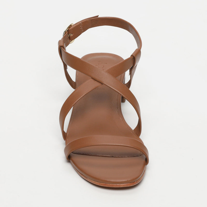 Apolina - Sandales A Talon Justine - Marron