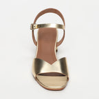 Apolina - Sasha Heeled Sandals - Gold