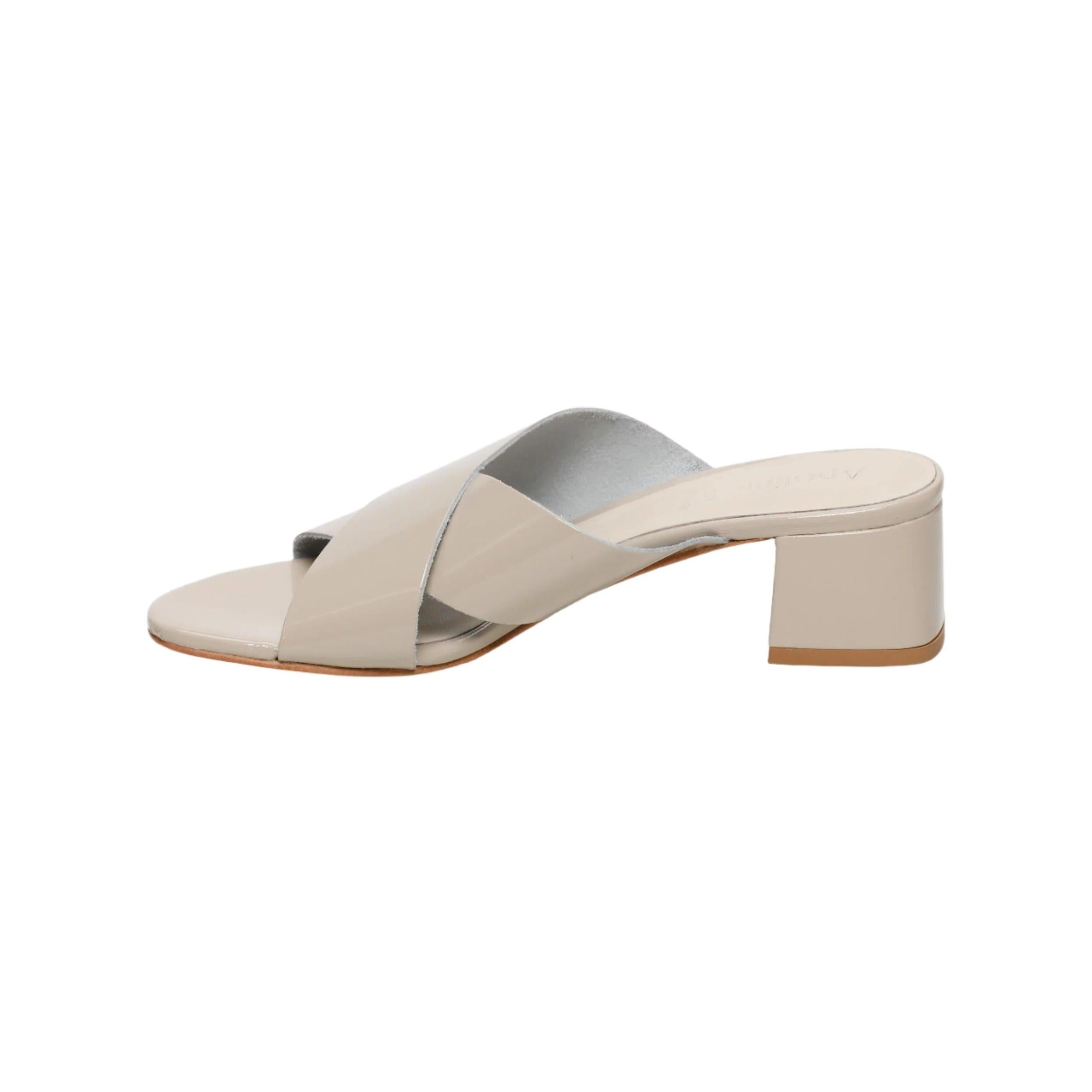 Apolina - Mules A Talon Baudi - Beige