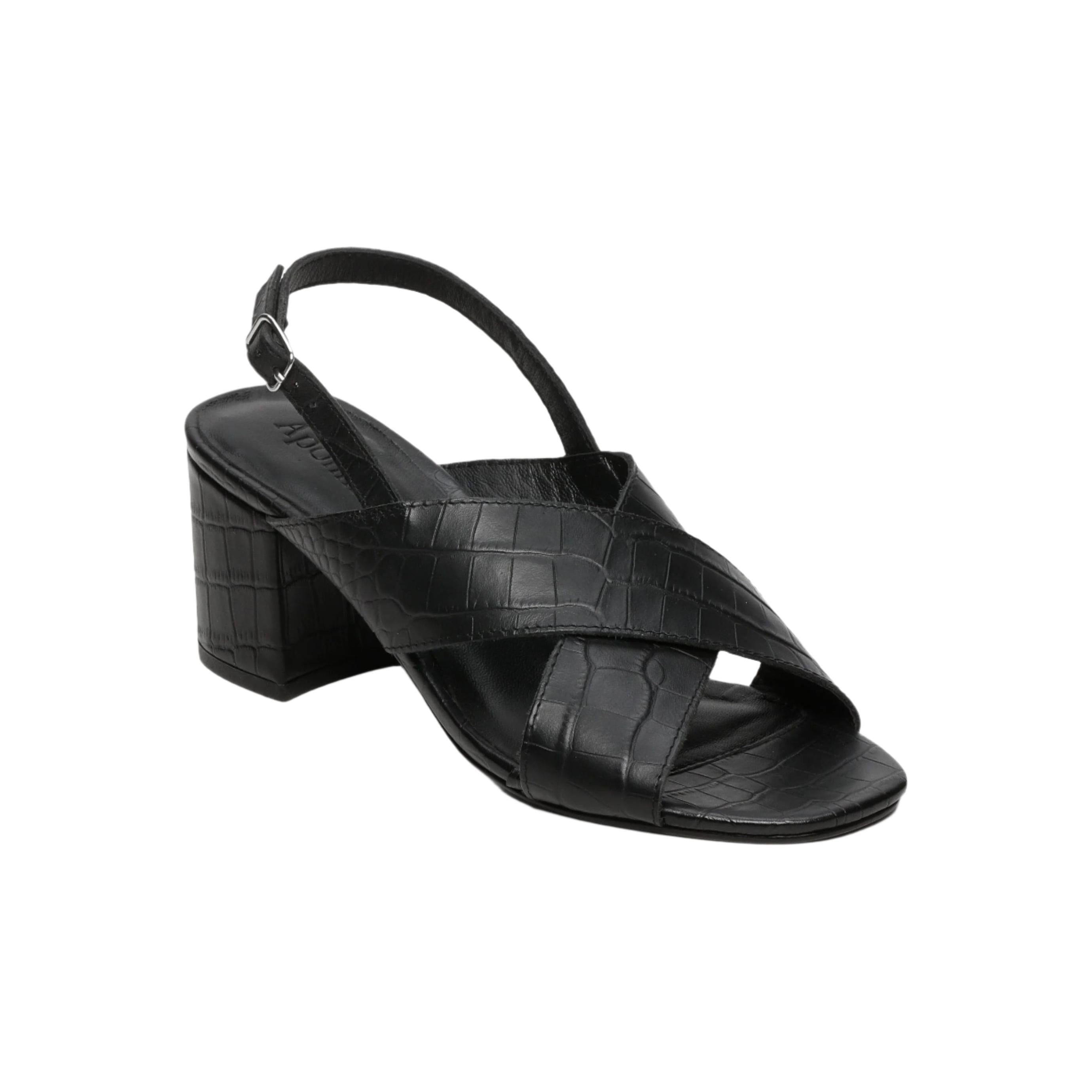 Apolina - Mysery Heeled Sandals - Patterned