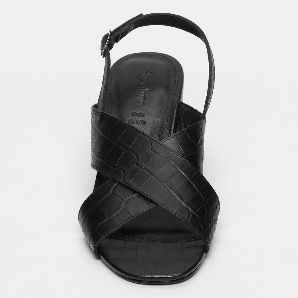 Apolina - Mysery Heeled Sandals - Patterned