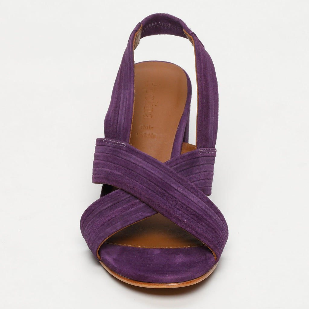 Apolina - Sandales A Talon Ria - Violet