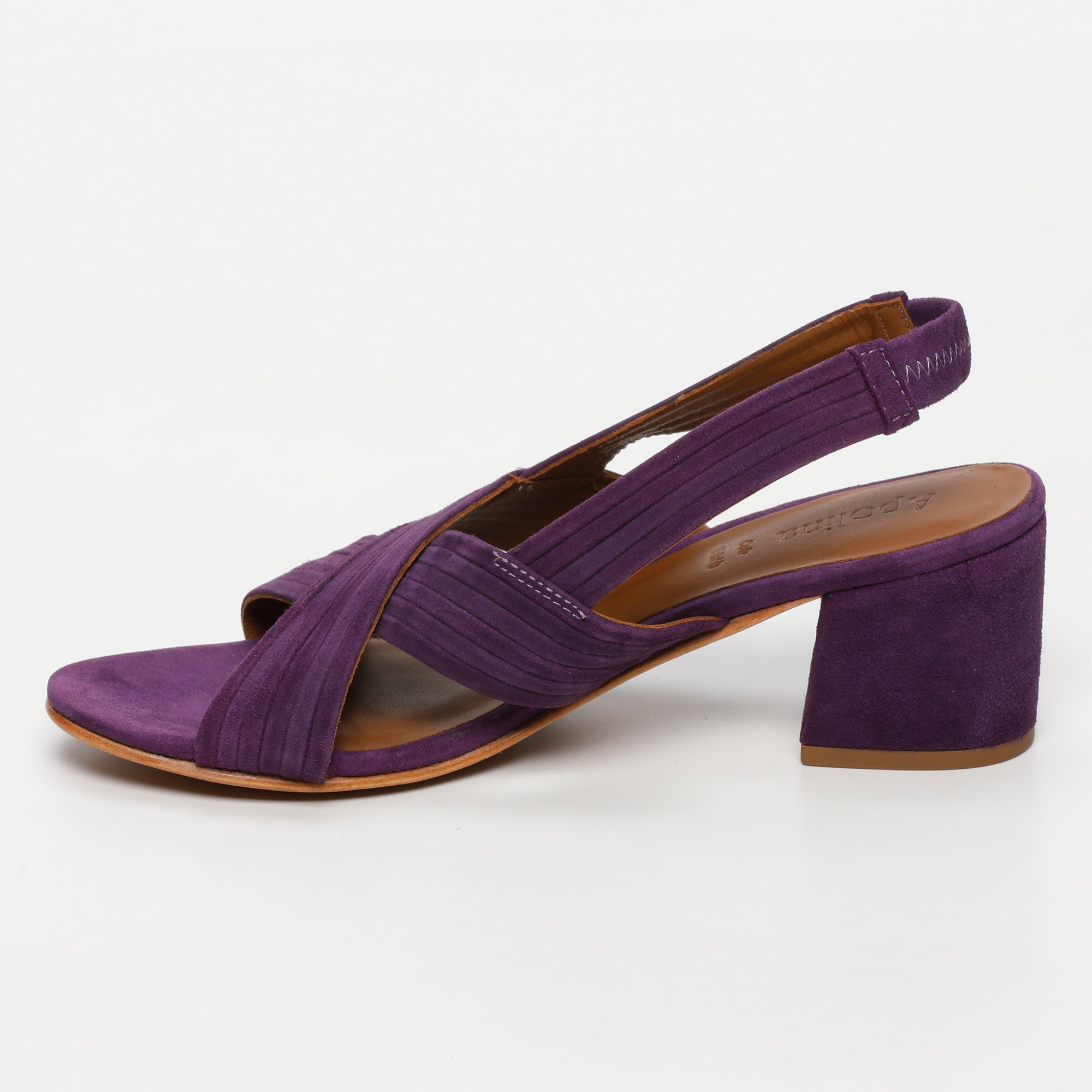 Apolina - Sandales A Talon Ria - Violet