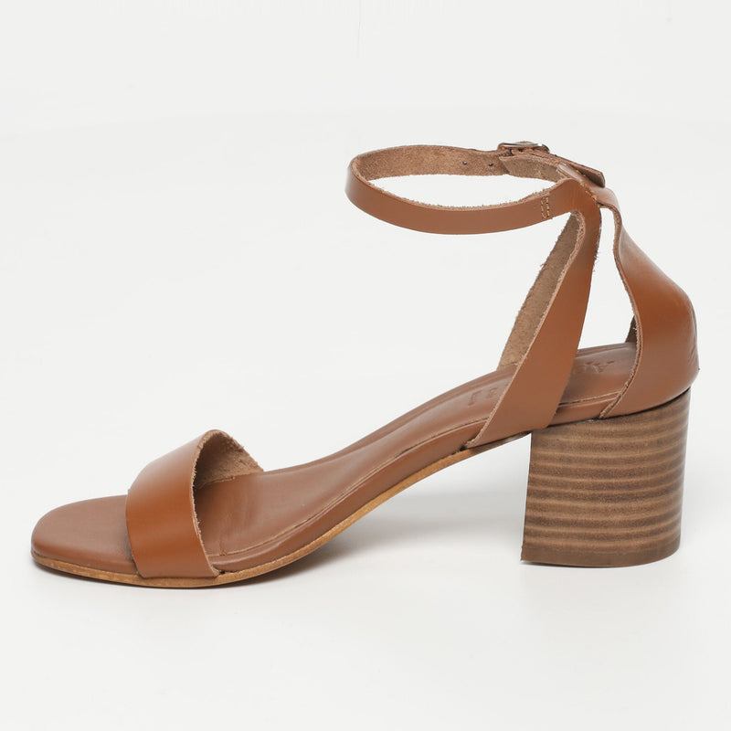 Apolina - Sandalias Tacón Damiani - Marrón