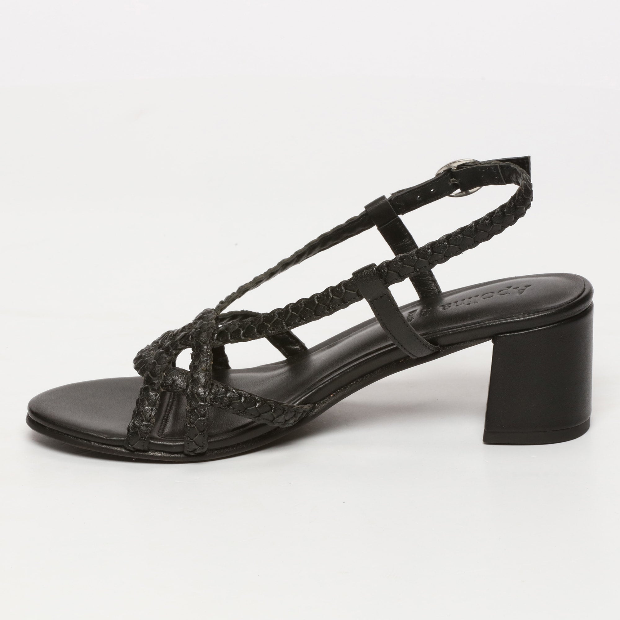 Apolina - Sandales Talons Haut Cassian - Noir