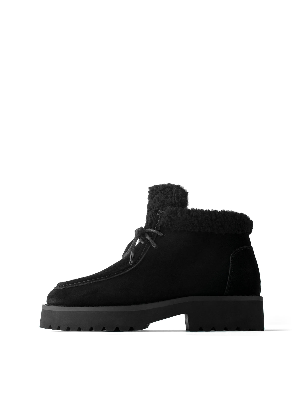 Arctic Frost Ankle Boots - Black