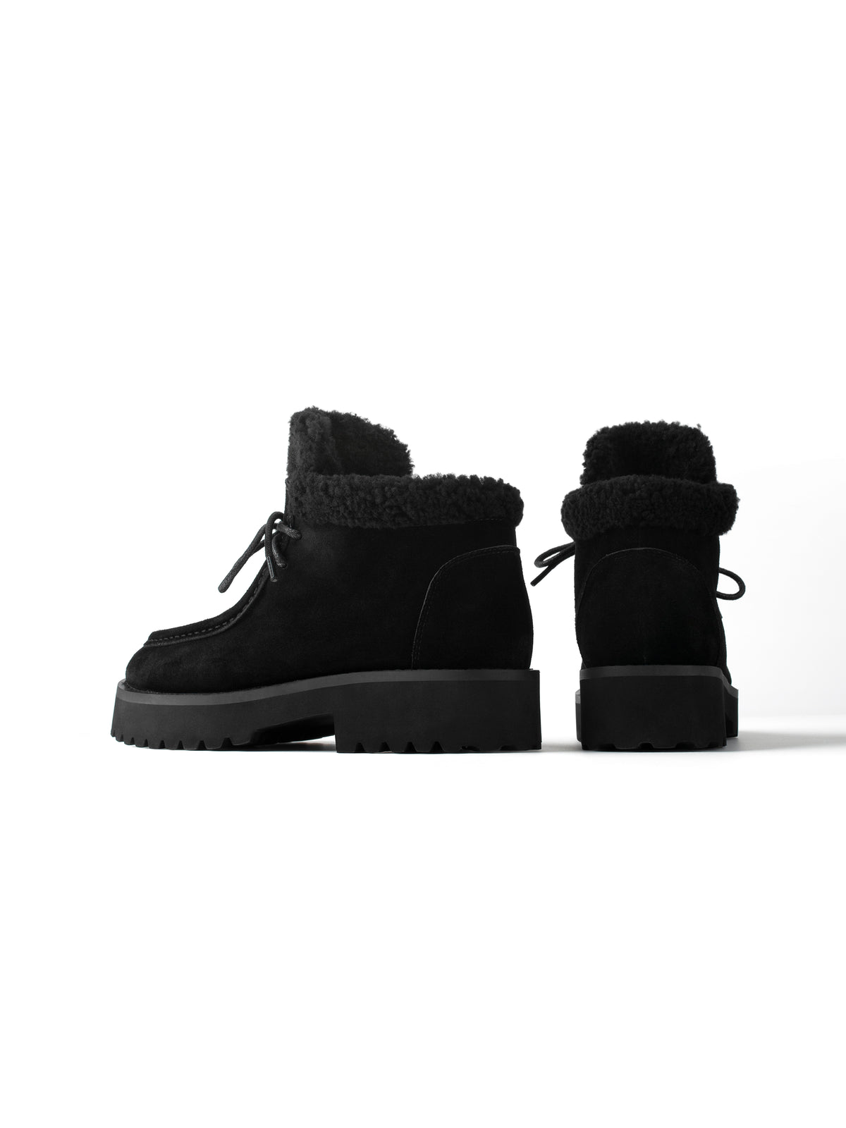 Arctic Frost Ankle Boots - Black