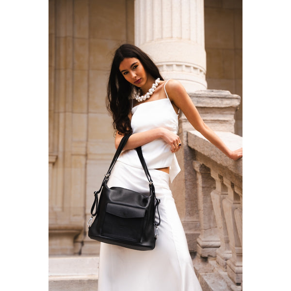 Sac à Bandoulière - Effia - Noir