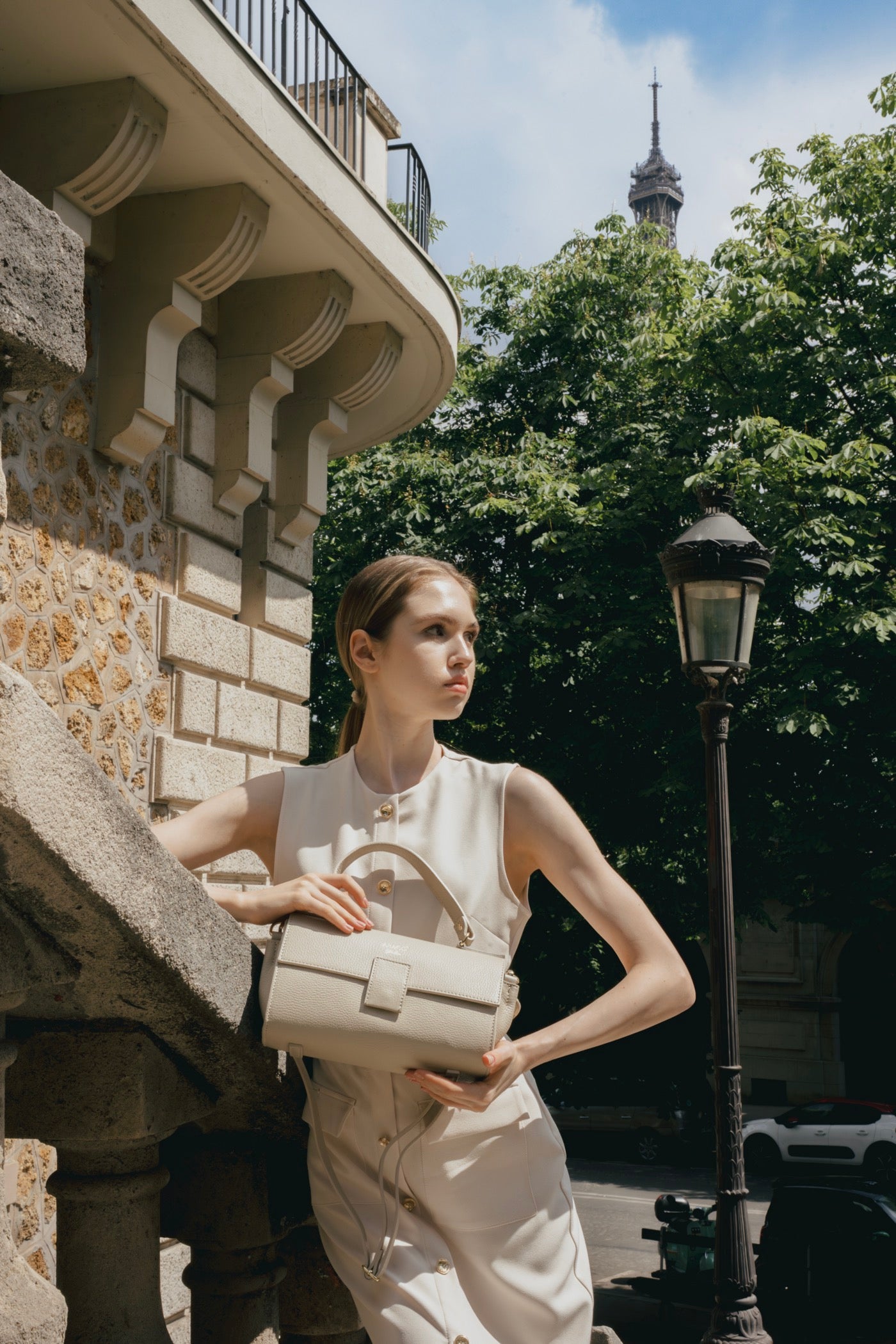 Bolso bandolera Noa - Beige