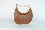 Bolso bandolera Siana - Blanco roto/Camel