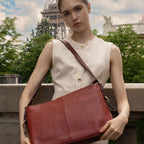 Zita Shoulder Bag - Burgundy