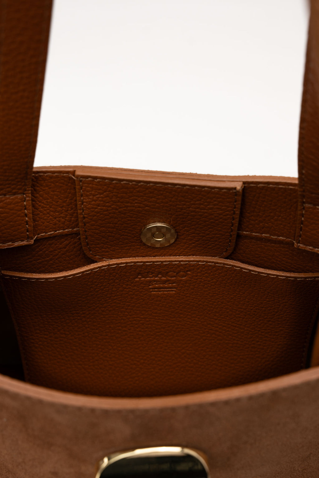 Vera Suede Crossbody Bag - Camel