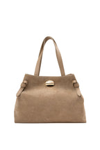 Sac à Bandoulière - Vera Suede - Taupe
