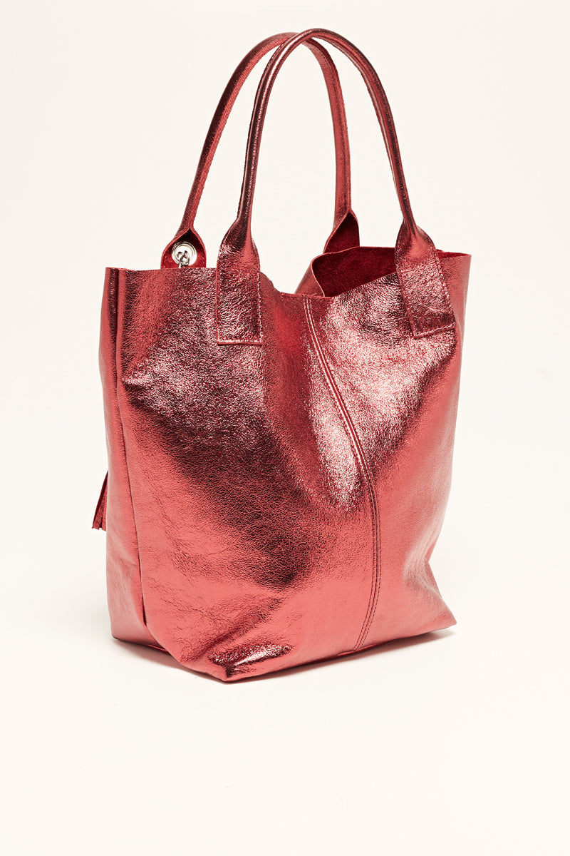 Bolso Yana - Rojo Metálico