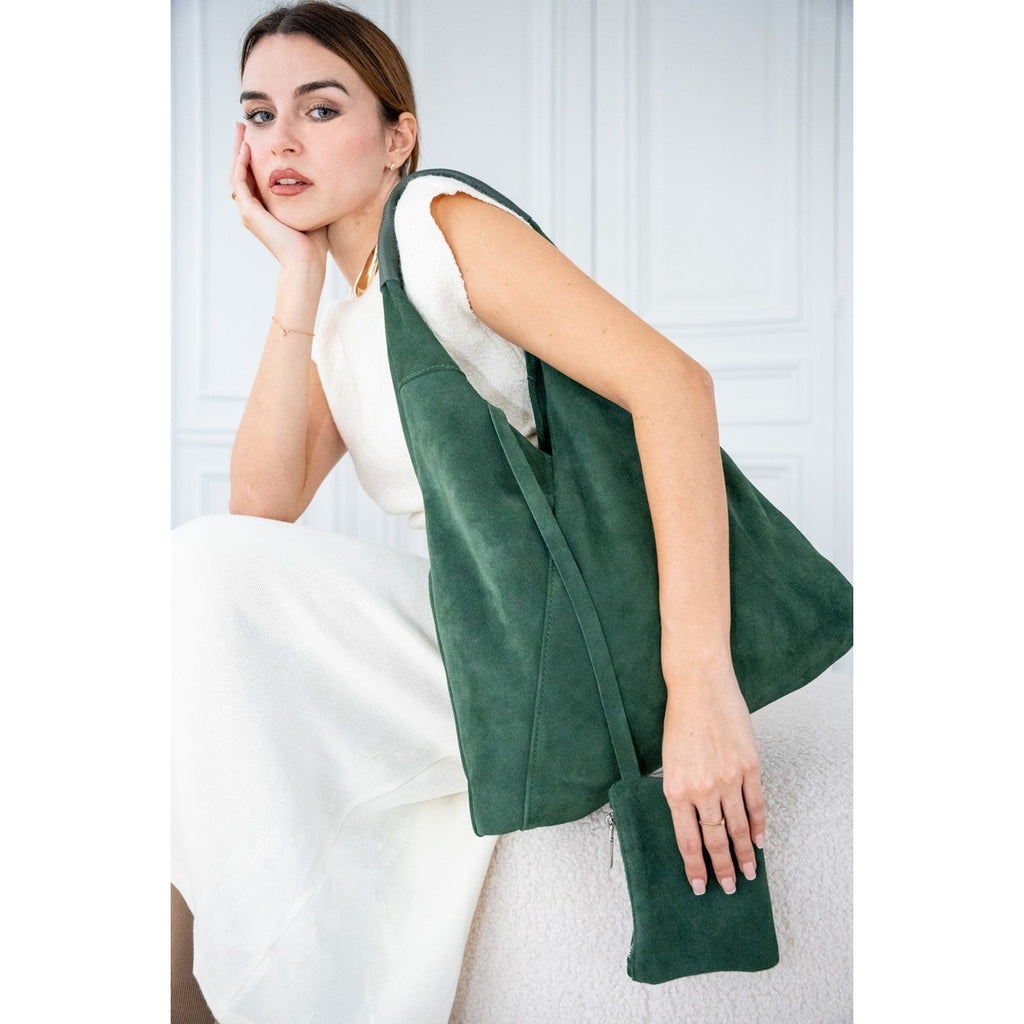 Bolso de mano - Deni - Verde militar