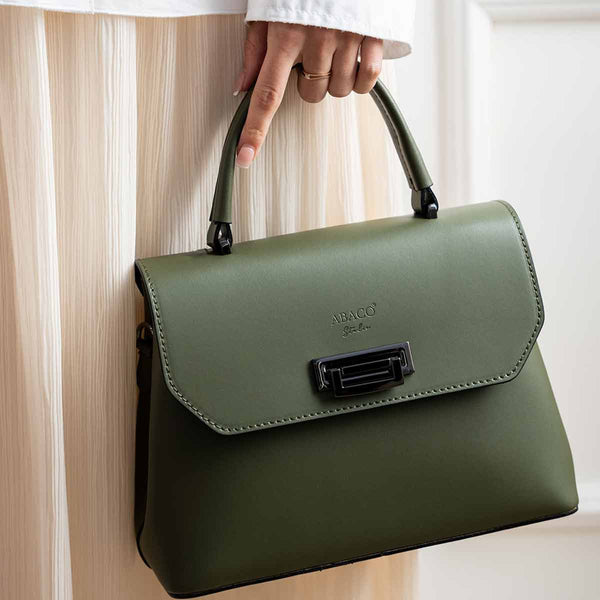 Bolso de mano Laurie - Verde militar
