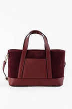 Bolso de hombro Belly - Burdeos