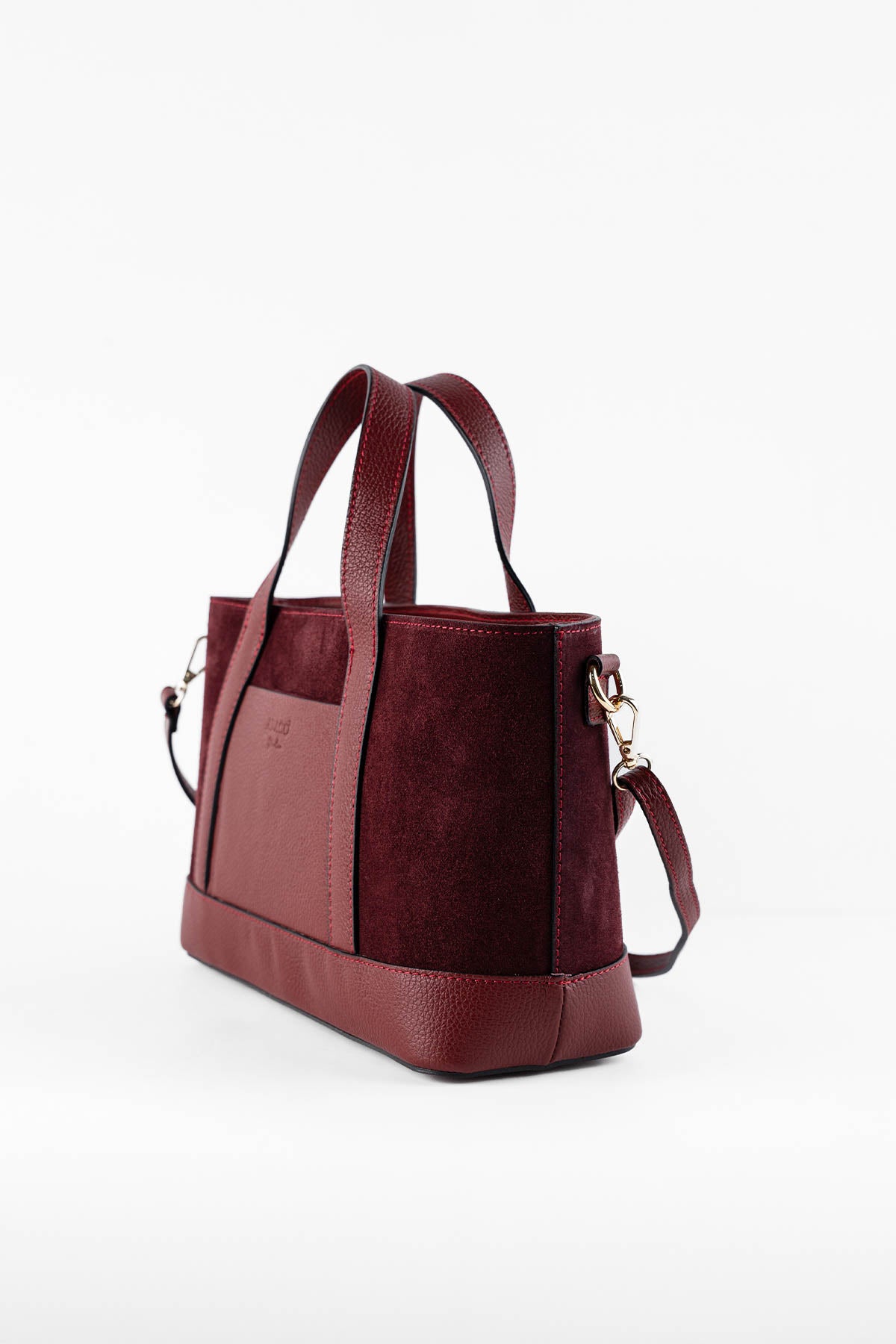 Bolso de hombro Belly - Burdeos