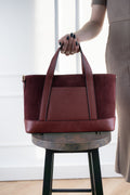 Bolso de hombro Belly - Burdeos