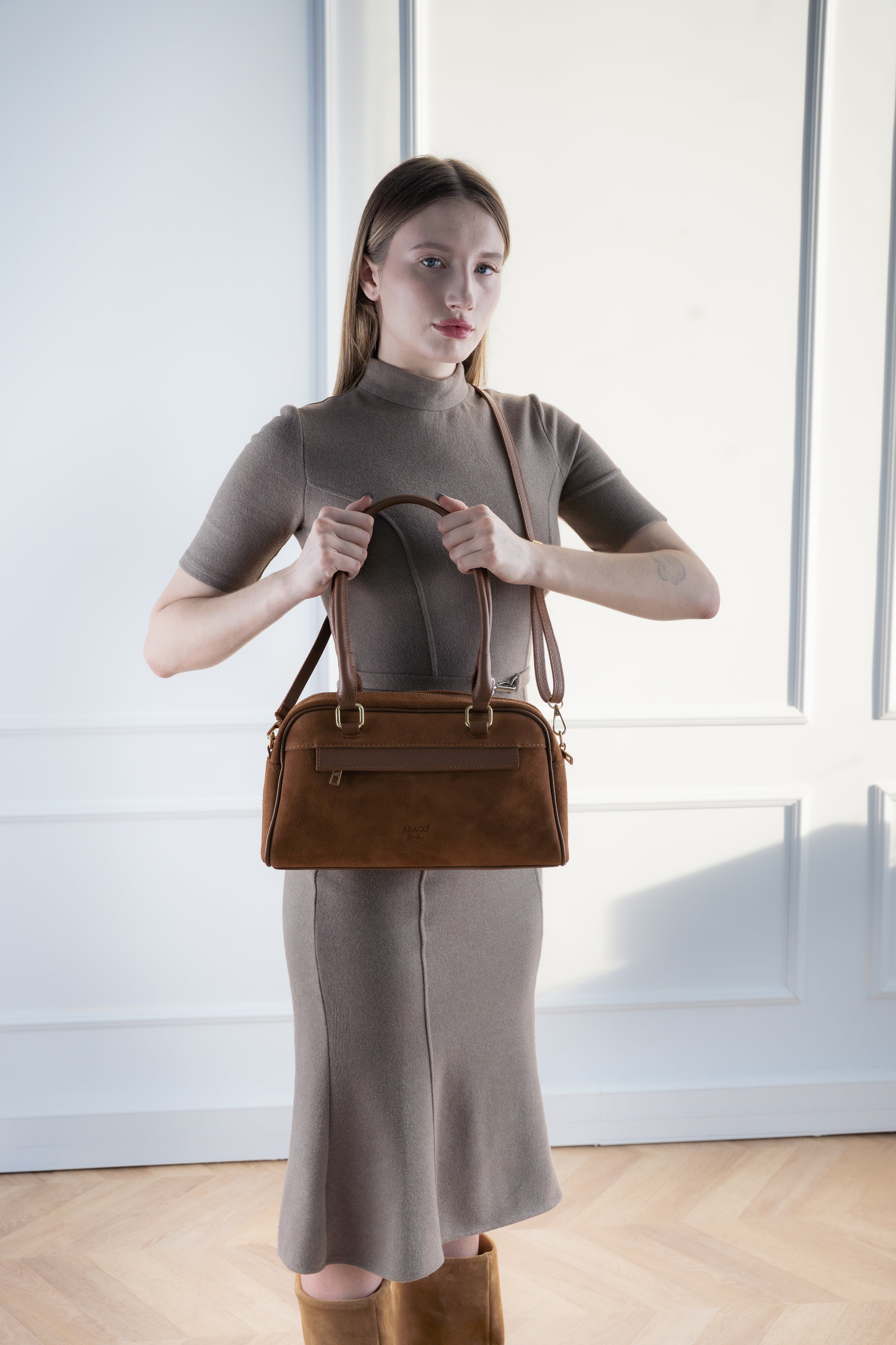 Drew Shoulder Bag - Camel