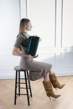 Bolso de hombro Drew - Verde