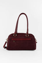 Drew Shoulder Bag - Burgundy