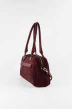 Drew Shoulder Bag - Burgundy