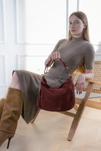 Kai Shoulder Bag - Burgundy