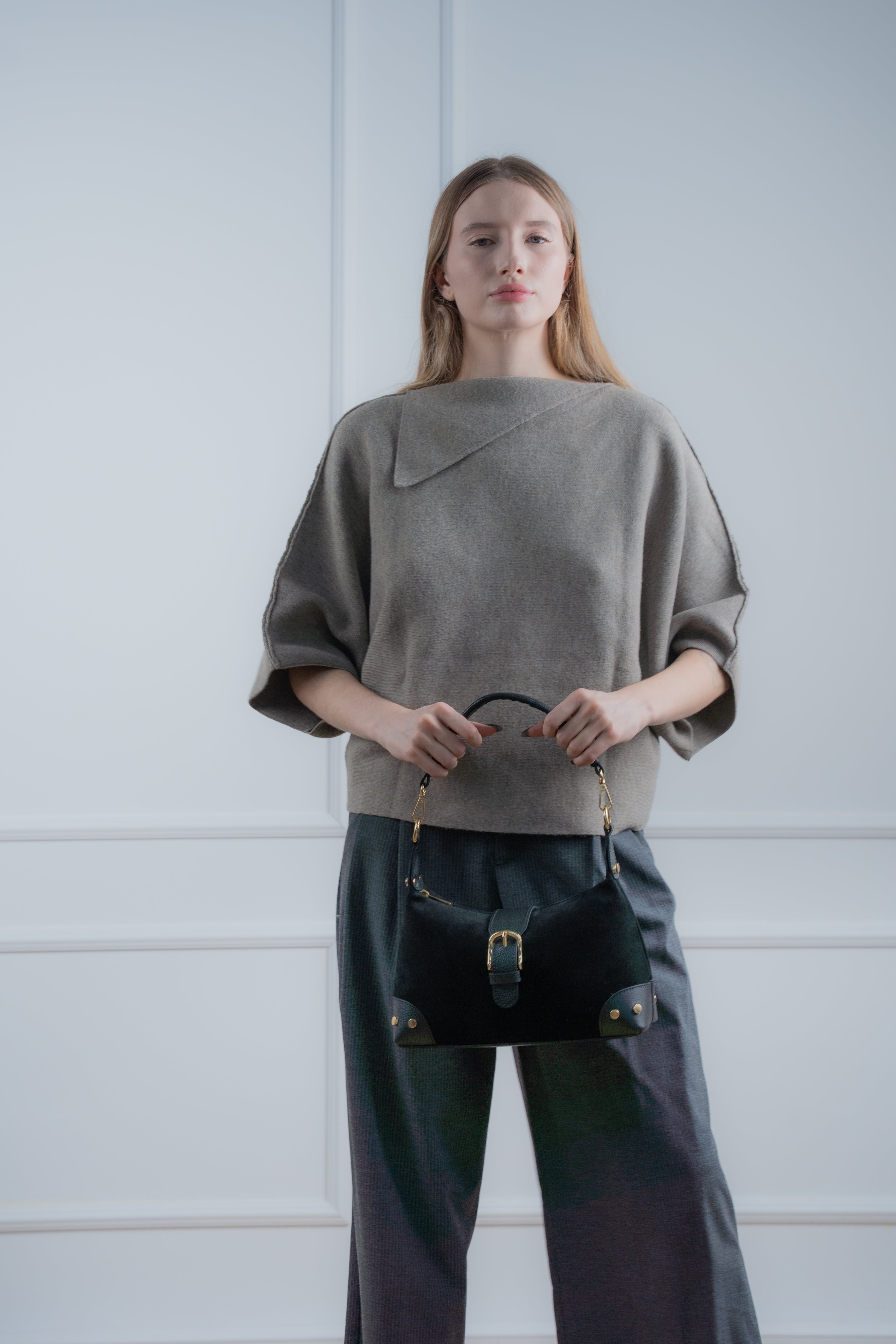 Bolso de hombro Kane - Negro