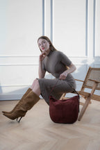 Moss Shoulder Bag - Burgundy