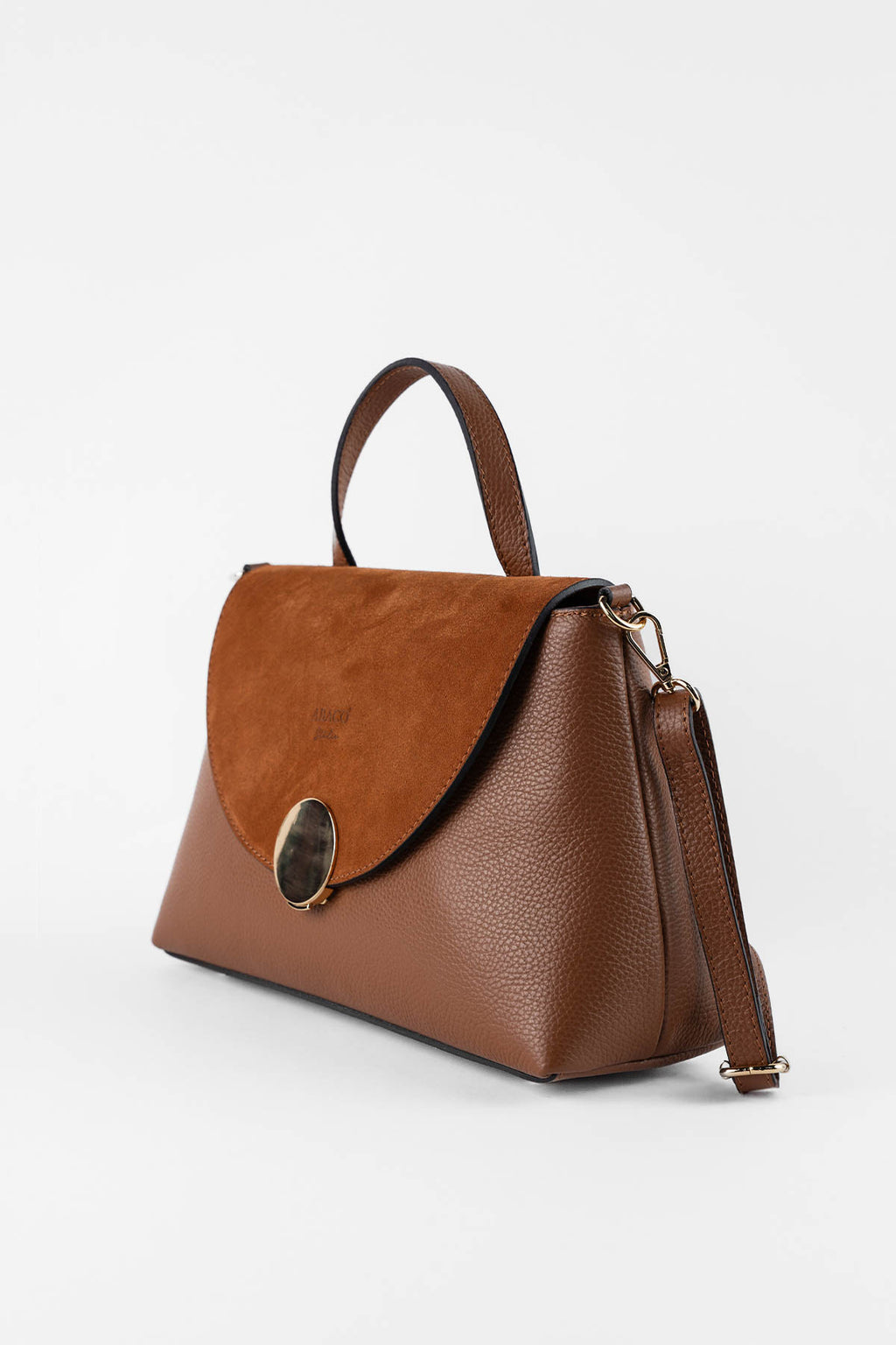 Row Shoulder Bag - Camel