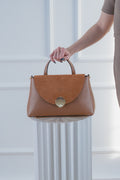 Row Shoulder Bag - Camel